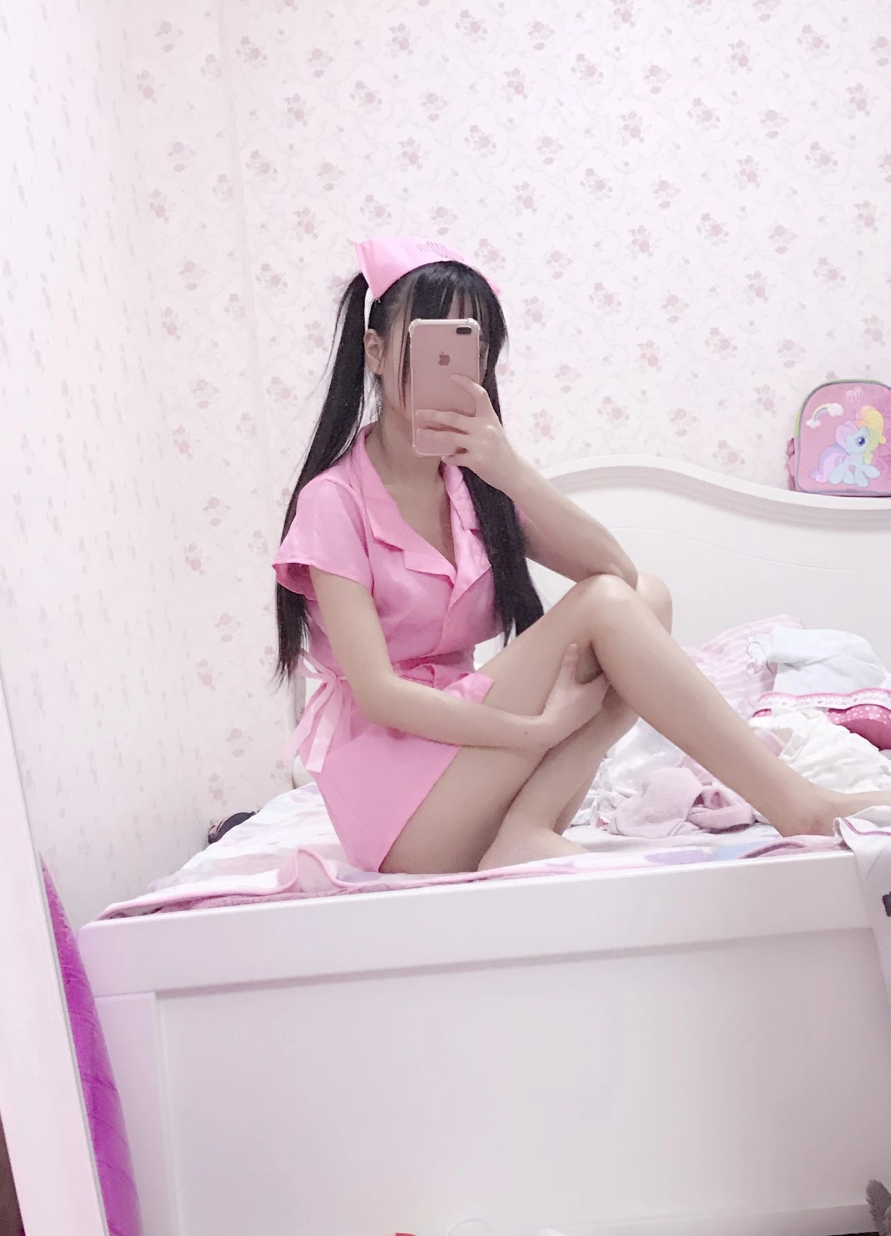 双马尾少女赛高酱 - NO.51 粉红护士服 2