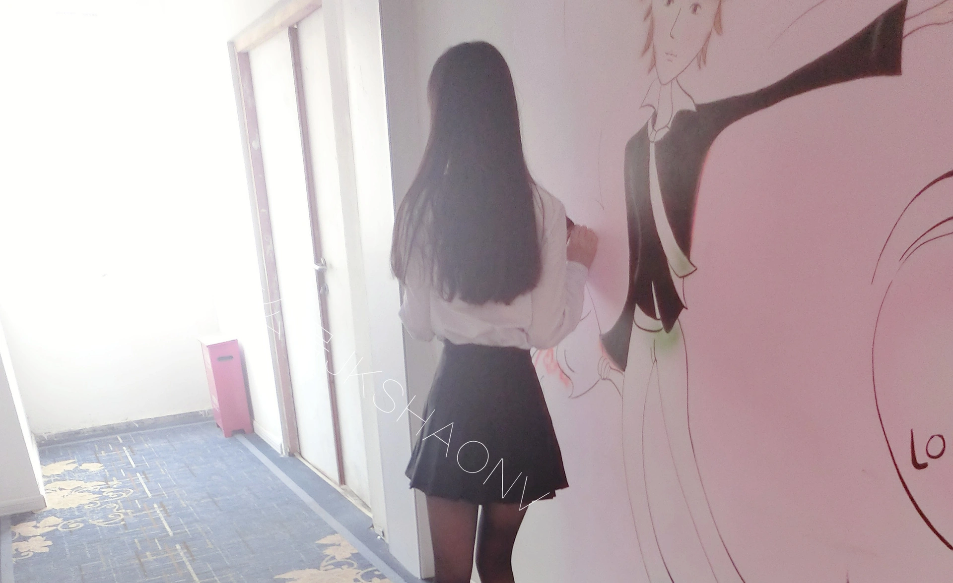 双马尾少女赛高酱 - NO.55 脱掉你纯白衬衫主题 1