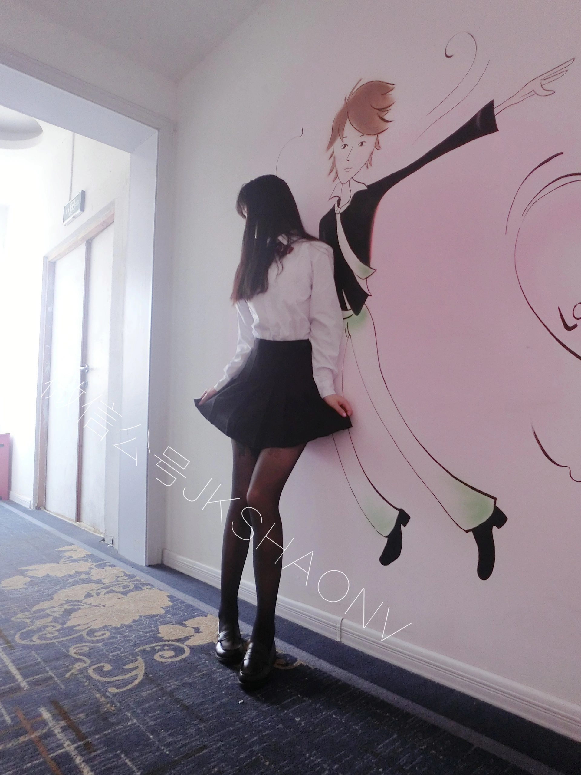 双马尾少女赛高酱 - NO.55 脱掉你纯白衬衫主题 2