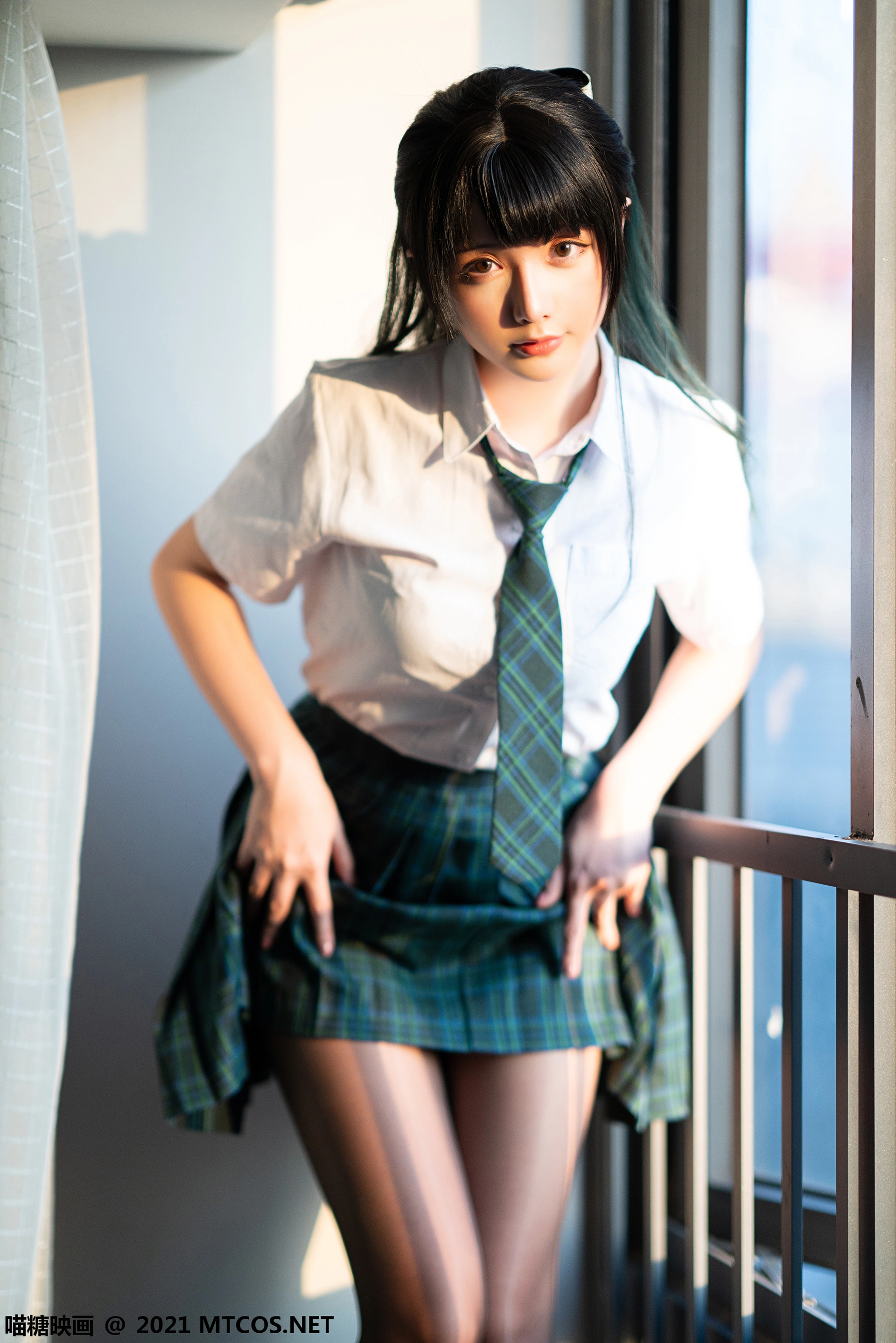 喵糖映画 - VOL.435 绿色JK 2