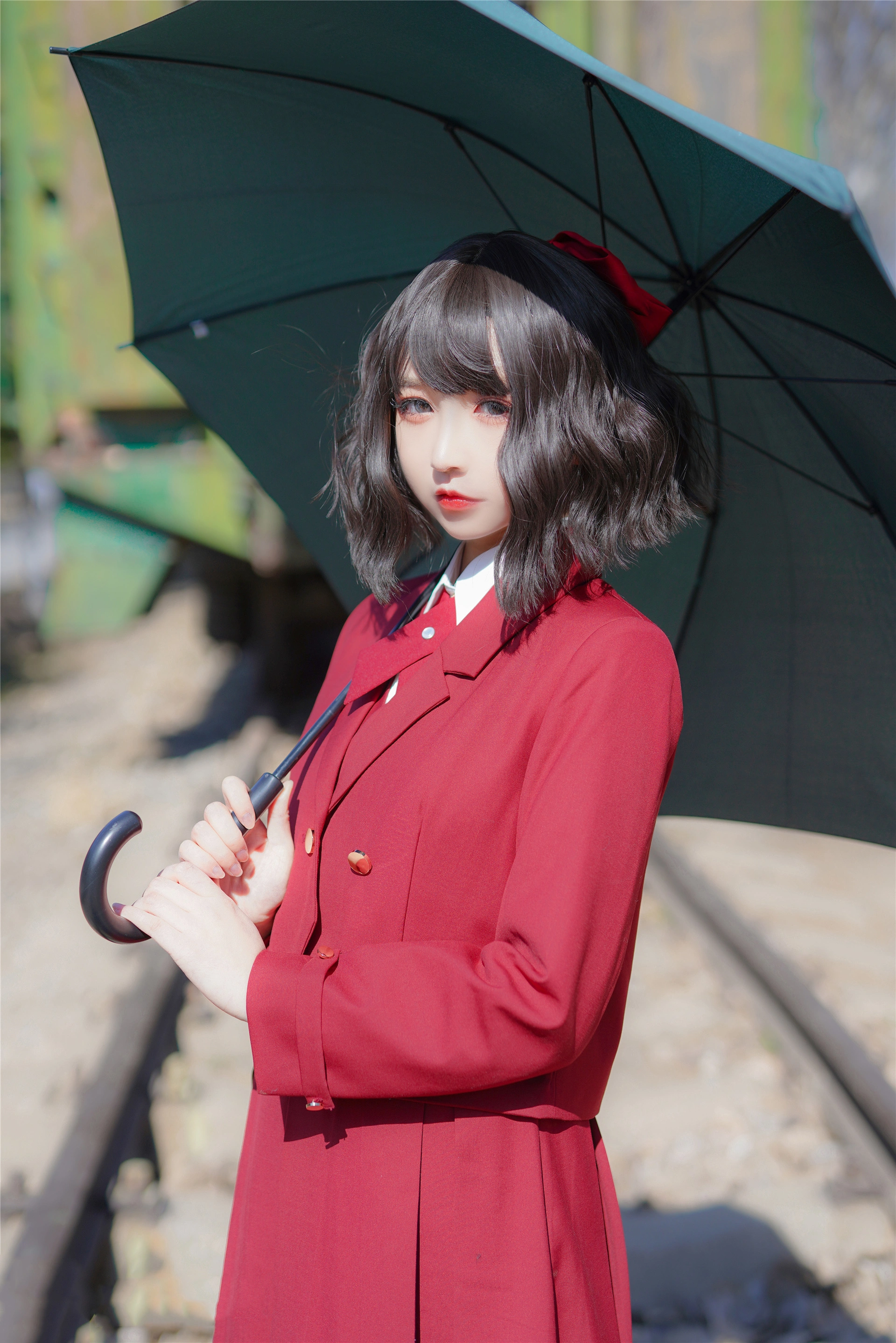 喵糖映画 - VOL.444 红色JK裙 1