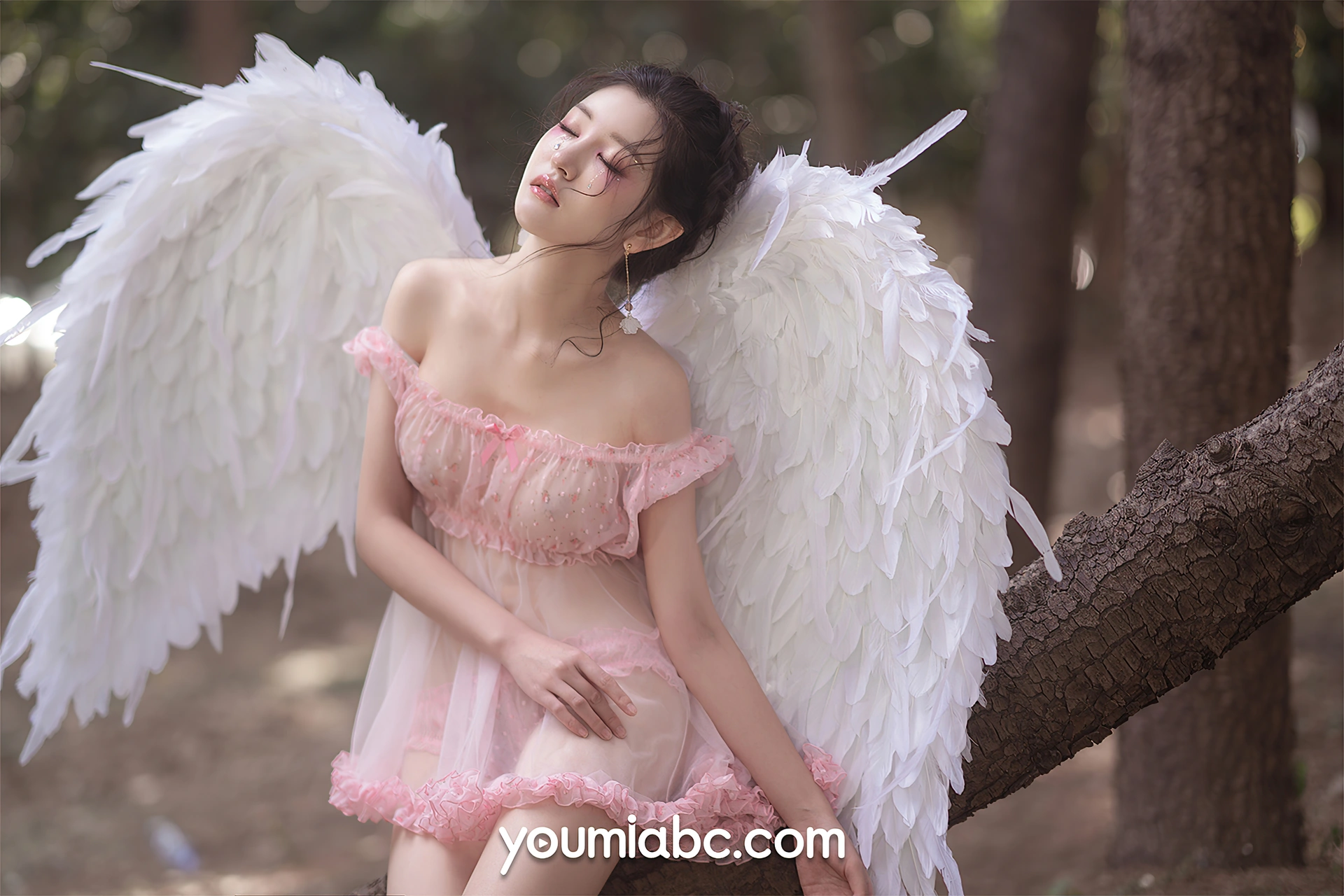 沈梦瑶 - YouMi尤蜜 2021.04.14 粉天使 2