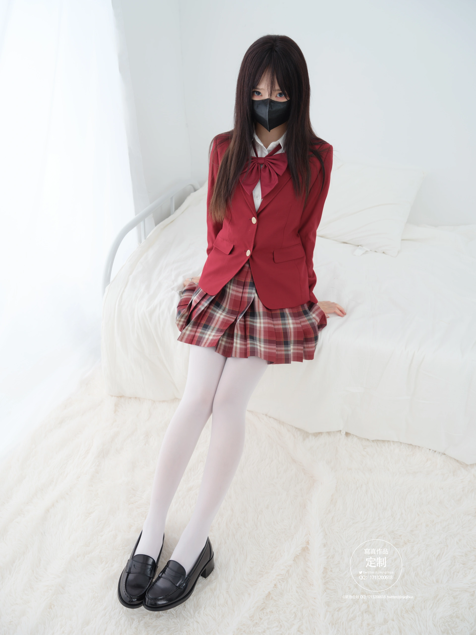 紧急企划 - EX-016 见希w 白丝制服 1