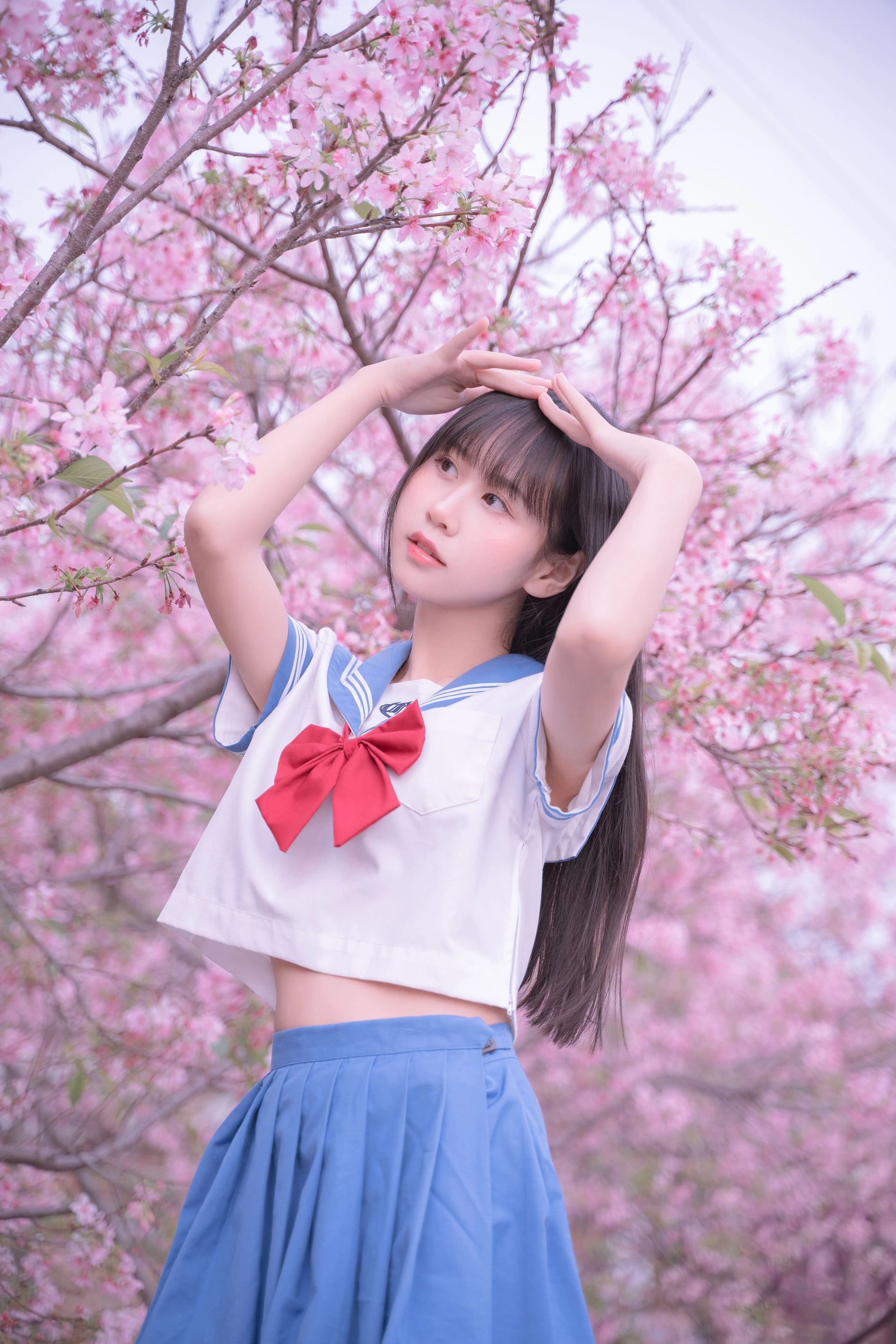 萌芽儿 - NO.28 樱花jk 2