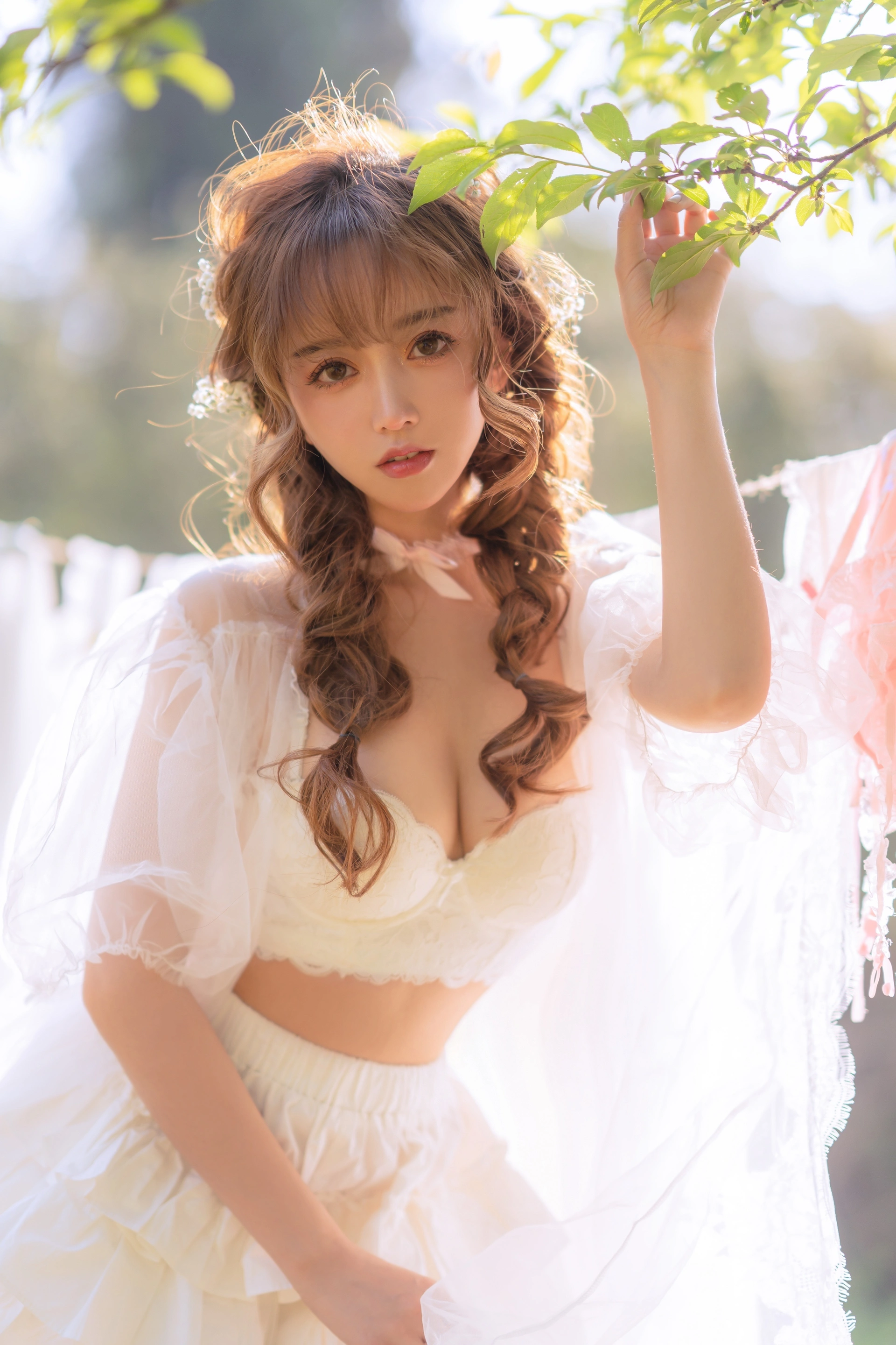 过期米线线喵 - NO.122 夏日限定 晒衣服 2
