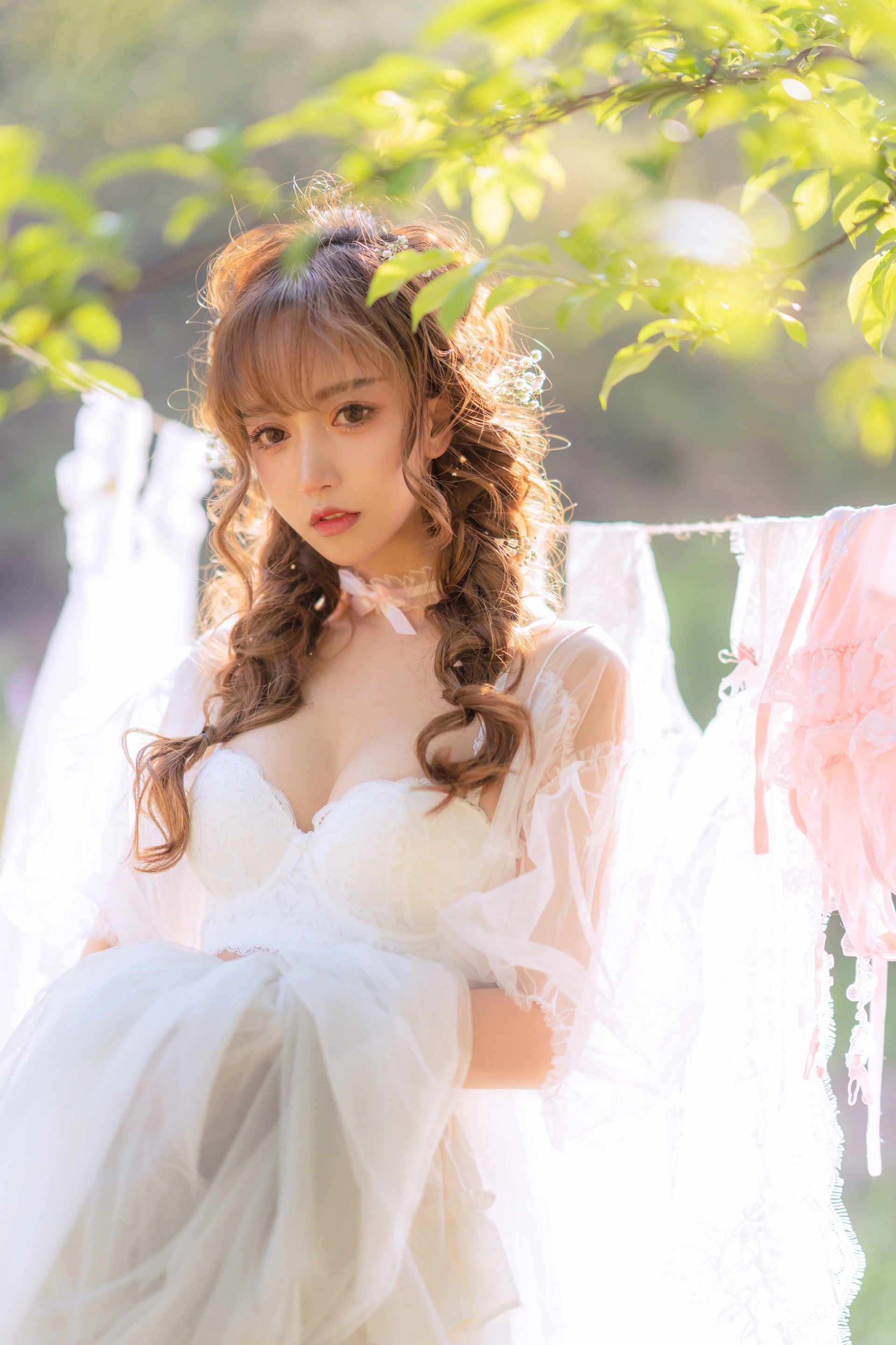 过期米线线喵 - NO.122 夏日限定 晒衣服 3